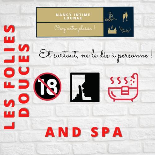 Suite Les Folies Douces & Spa By Nancyintimelounge Extérieur photo